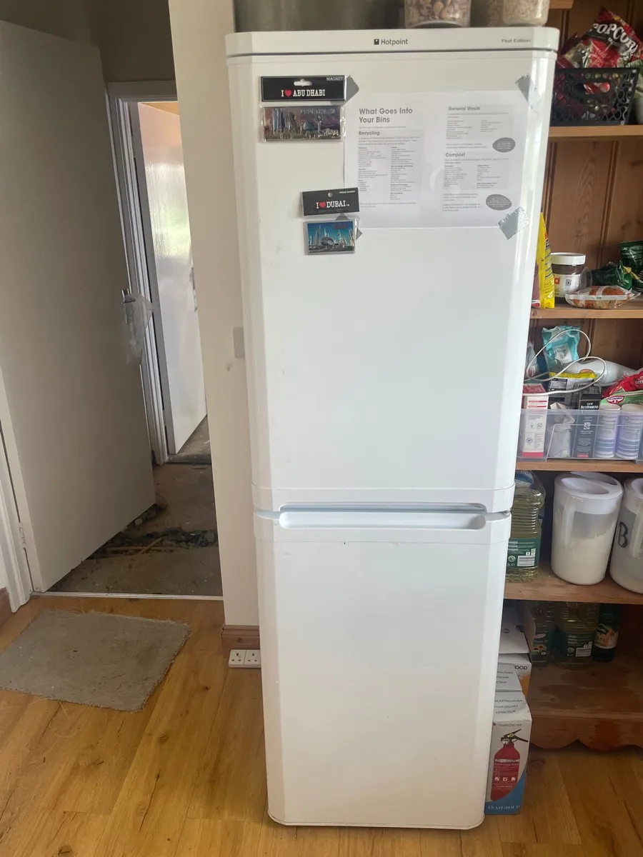 First edition fridge & freezer hotpoint - Image 1