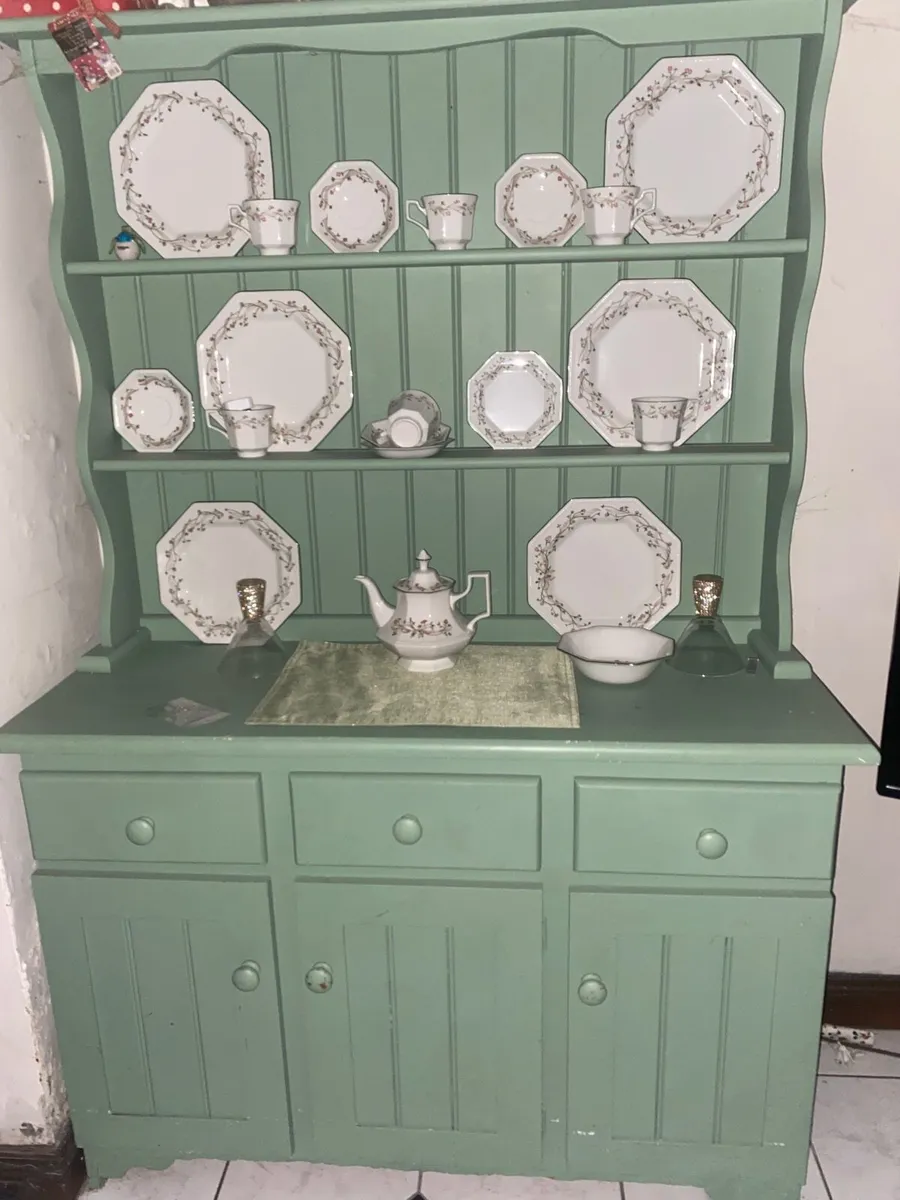 Painted Kitchen dresser and corner tv unit - Image 2