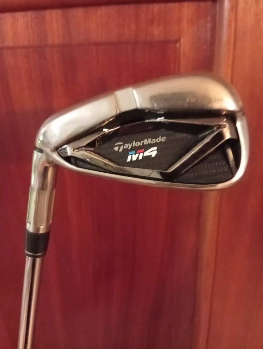 Left Handed TaylorMade M4 Irons As New 5-SW - Image 1
