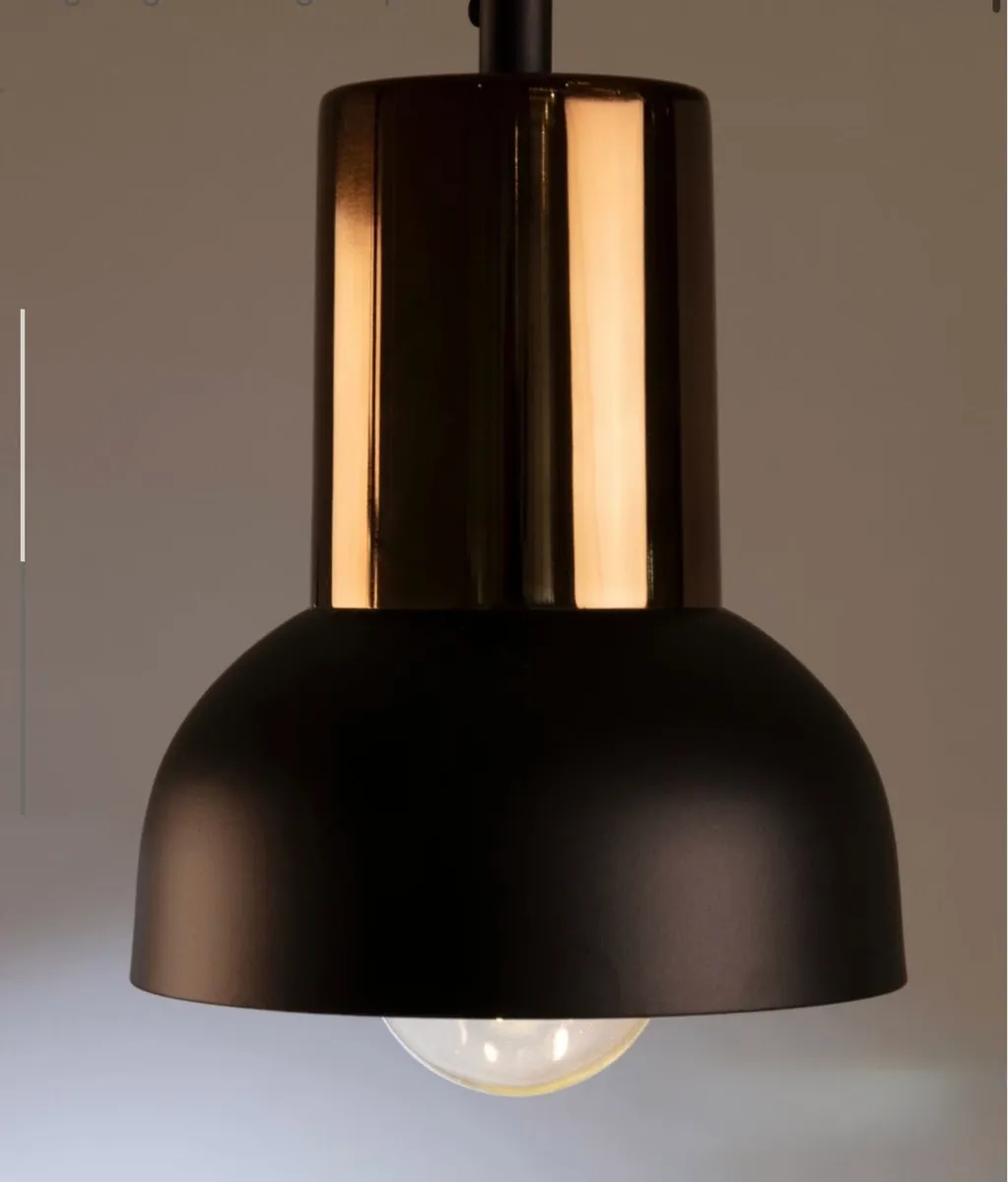 Kave Amina Ceiling Light x2 and Bulbs - Image 1
