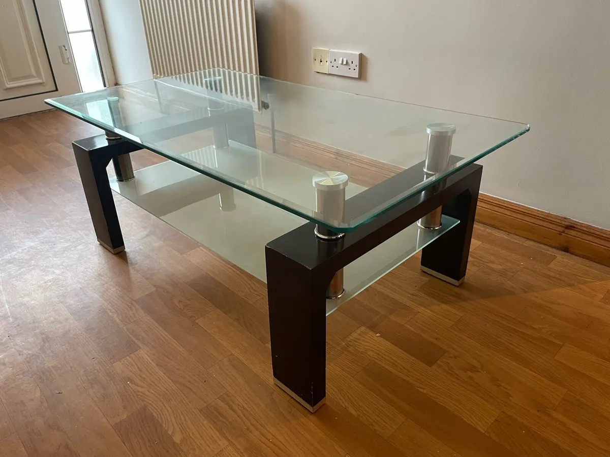 Glass Coffee table - Image 1