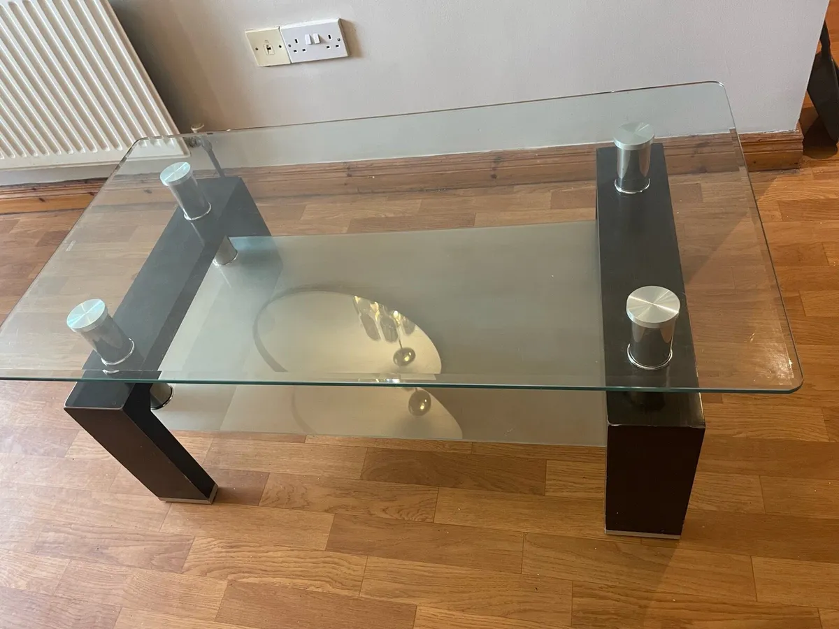 Glass Coffee table - Image 2