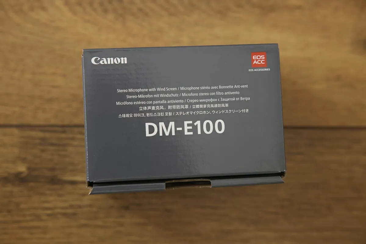 Dm-e100 - Brand New - Unopened - Canon Microphone