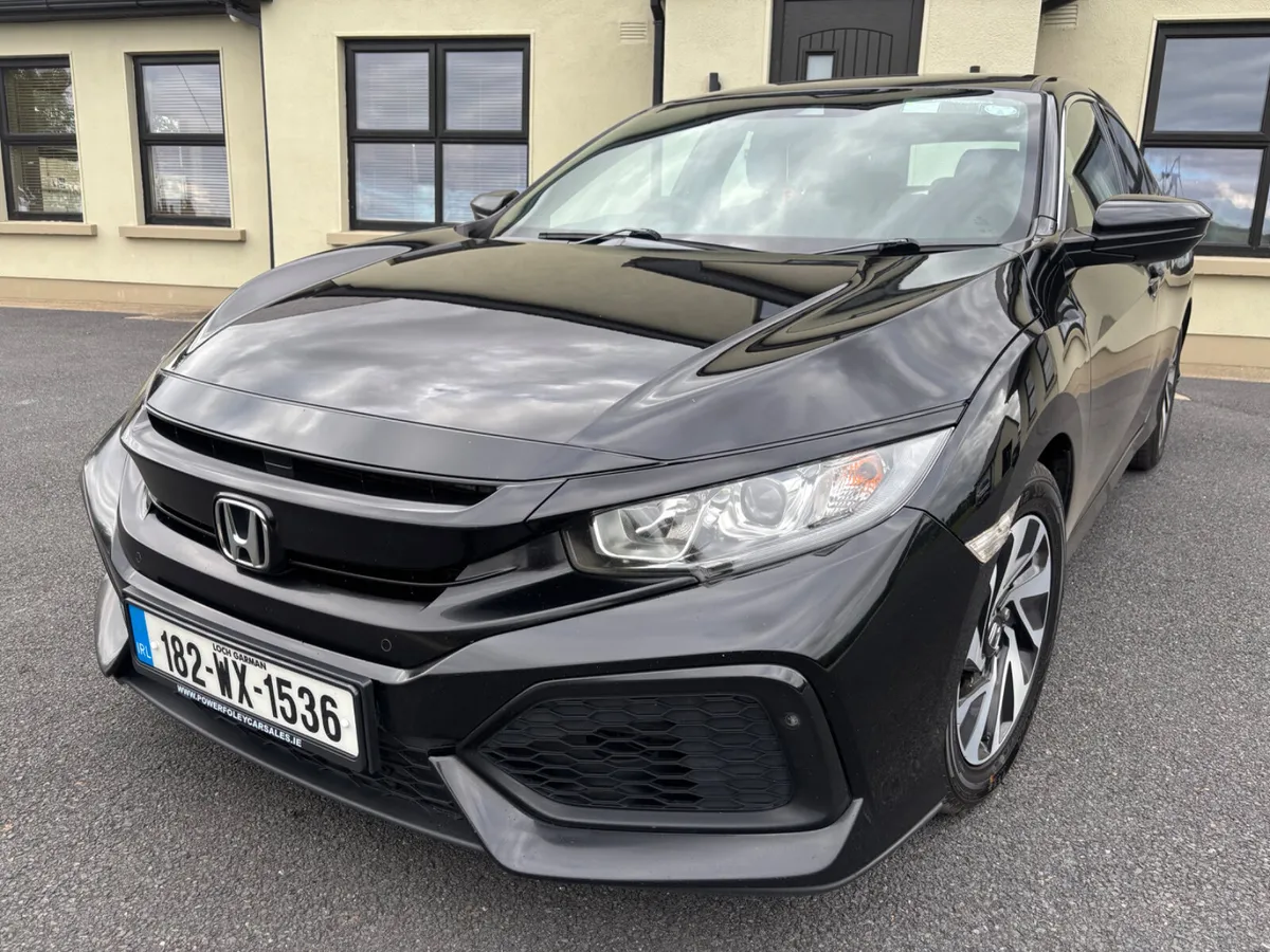 2018 (182)Honda Civic 1.6 I-DTEC Smart H/B Diesel - Image 1