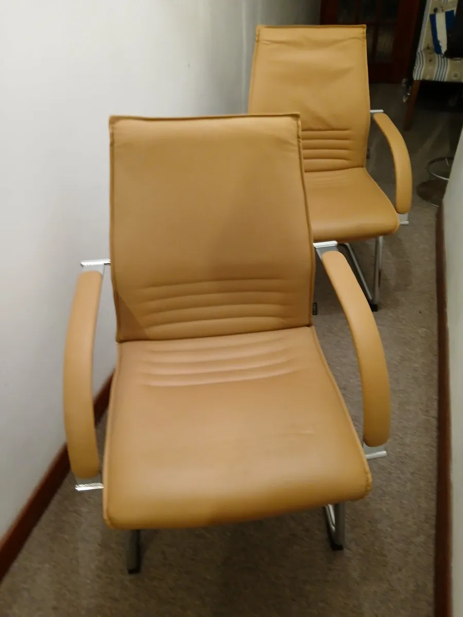 Reception chairs lot of(2)..delivered