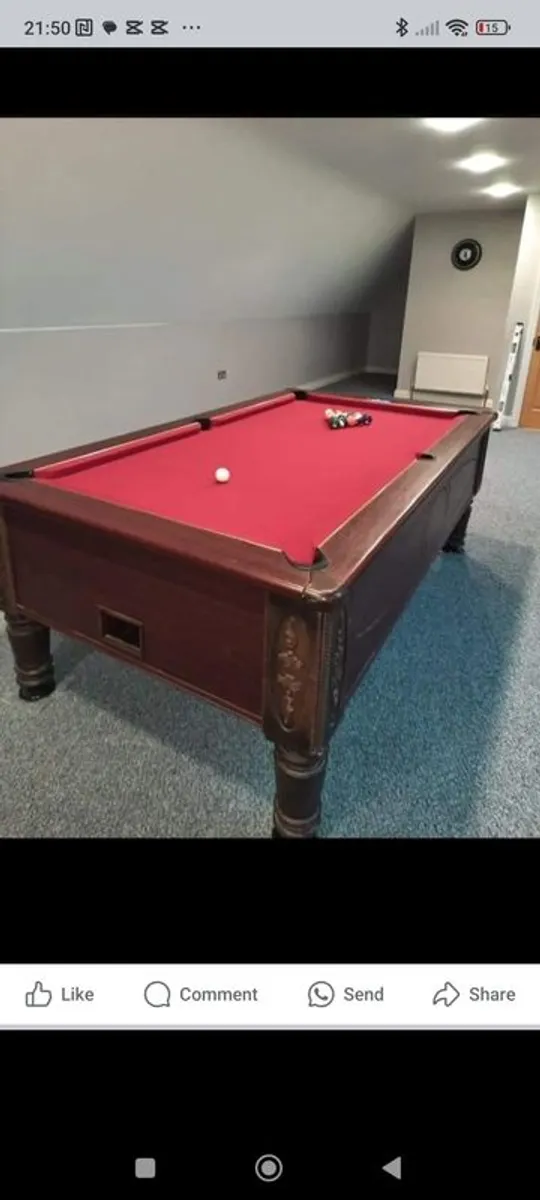 Pool table Recovering service - Image 4