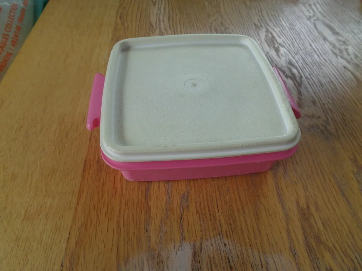 Pink Lunch/Storage Box for Sale - Image 1