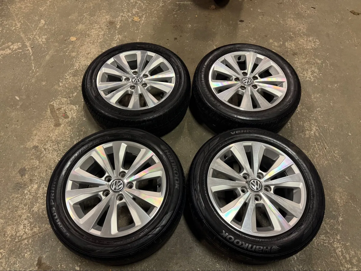 VW 16 inch alloys & Light Switch - Image 1
