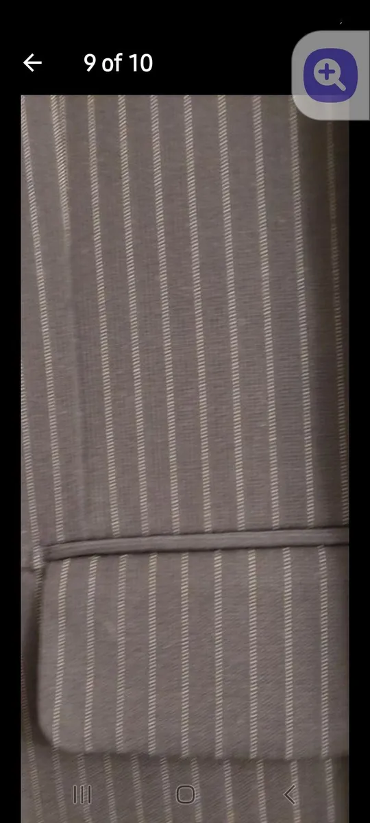 Marco Verro handmade navy pinstripe suit. - Image 3