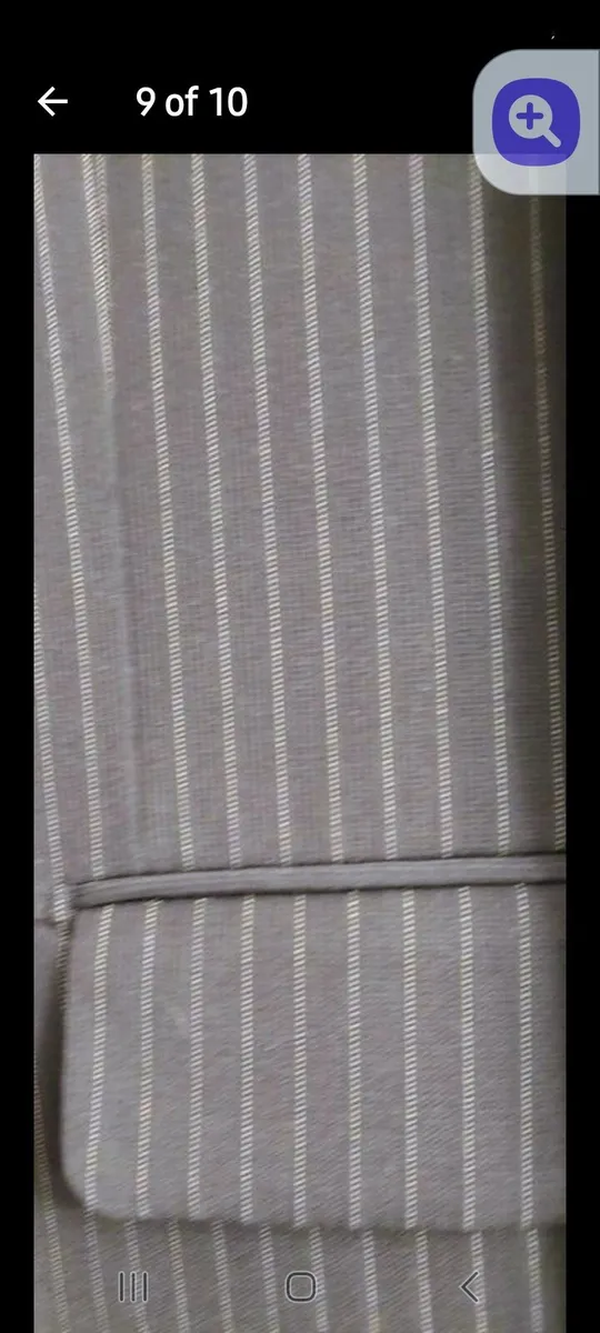 Marco Verro handmade navy pinstripe suit. - Image 4