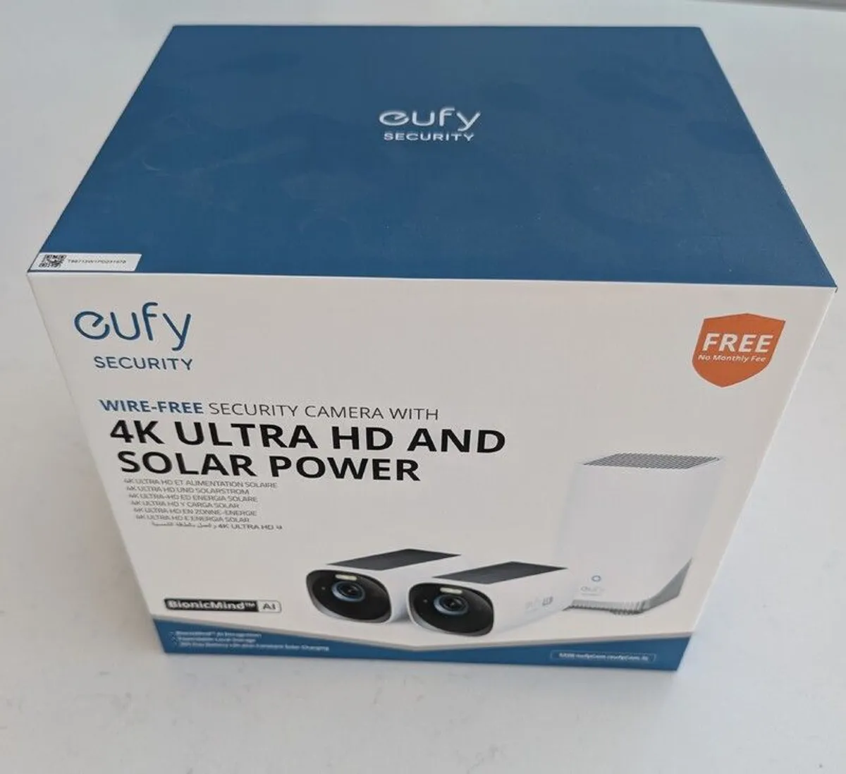 Eufy S330 Twin 4K Camera Set with HomeBase 3 - Image 1