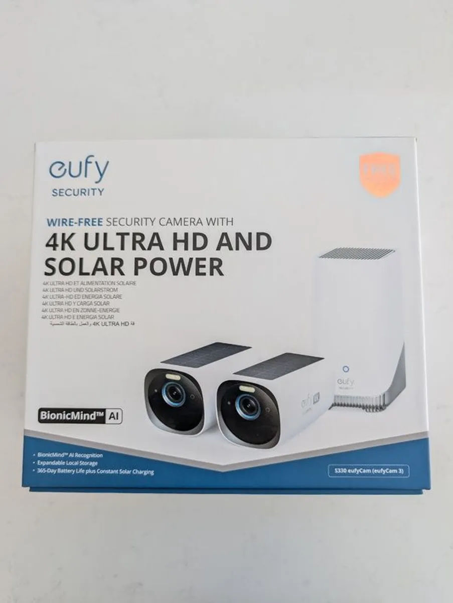 Eufy S330 Twin 4K Camera Set with HomeBase 3 - Image 2