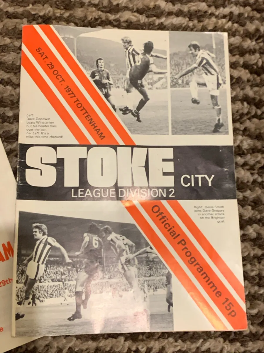 2 Antique Football Programmes - Image 2