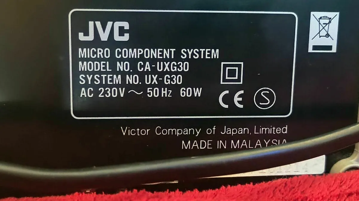 Mp3, CD, AUX, Radio JVC Hi-Fi System  Speakers - Image 4