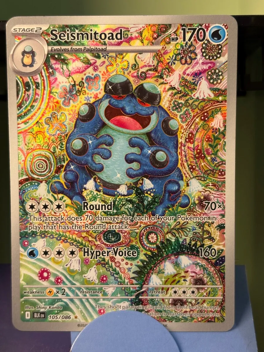 Pokemon Card Seismitoad - Image 2