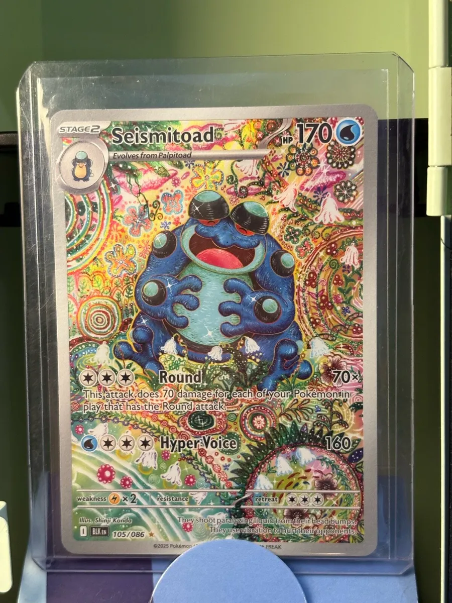 Pokemon Card Seismitoad - Image 3