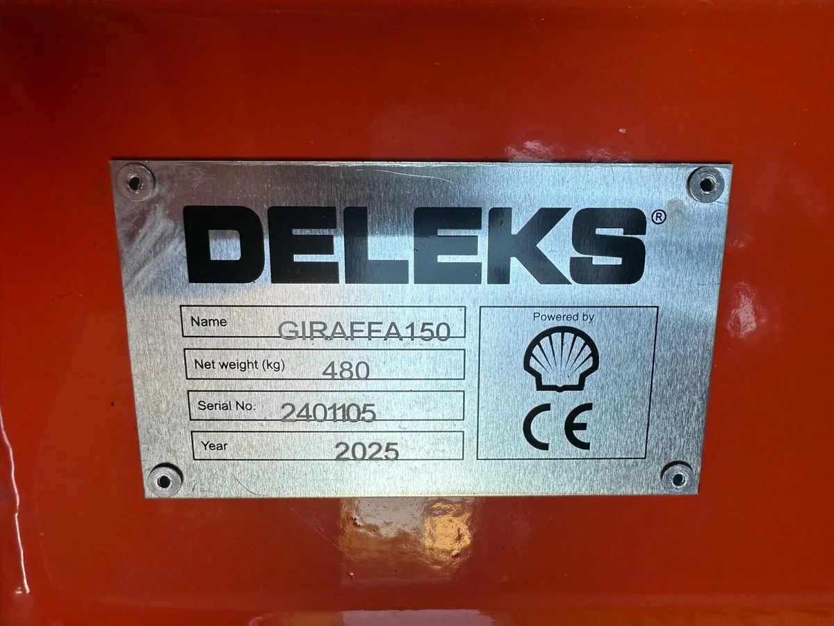 Deleks 1.5m Offset and Swivel Flail Mower - Image 4