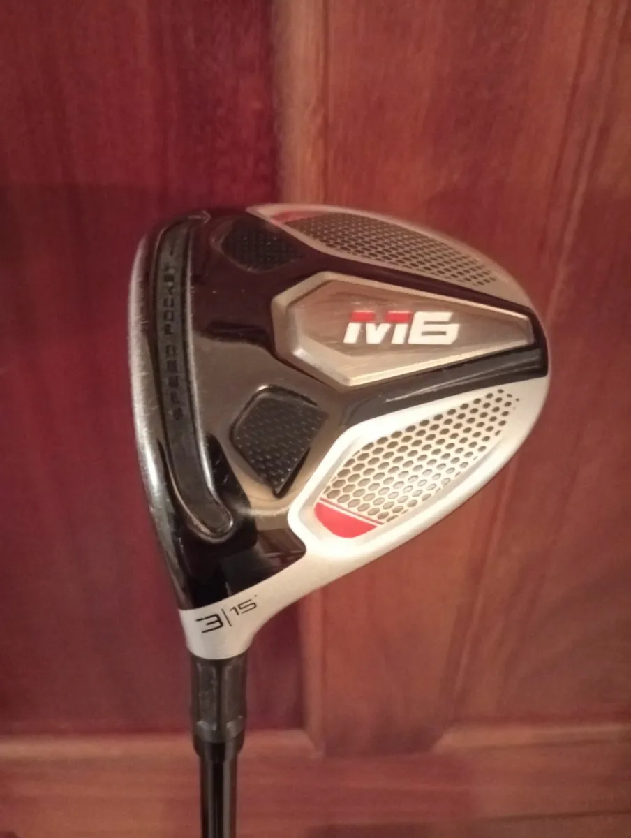 Left Handed TaylorMade M6 3 Wood 15 Degree as New - Image 1