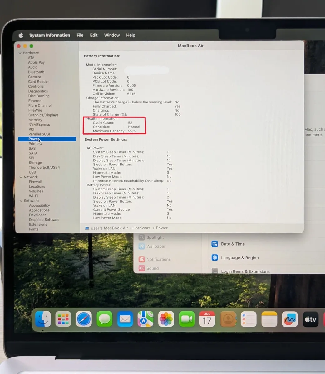 MacBook Air 13" M2, 8GB RAM, 256GB SSD, 🔋99% - Image 3
