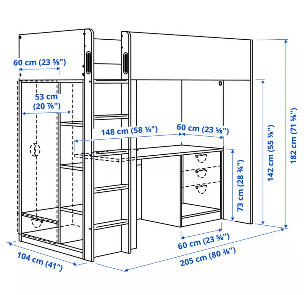 Ikea Loft Bed - Image 3