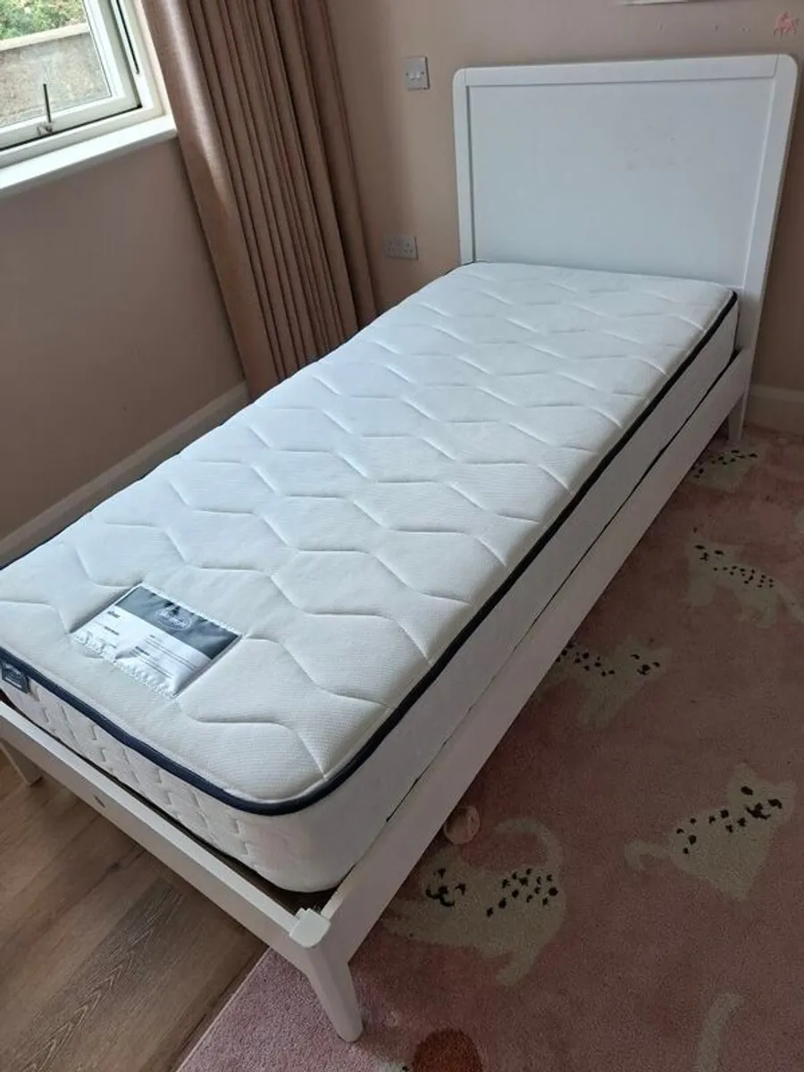 single bed and mattress - Image 1