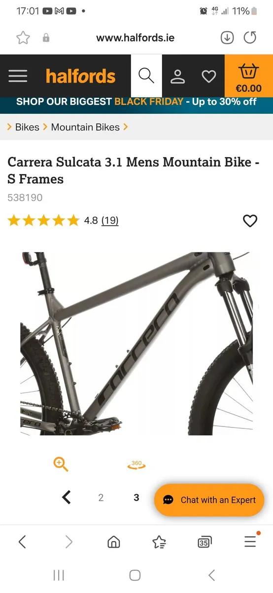 Carera sultra bike