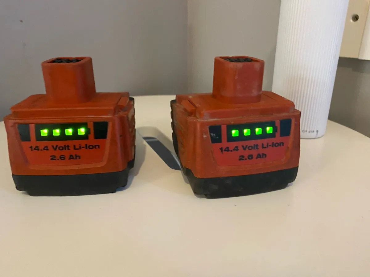 Hilti batteries