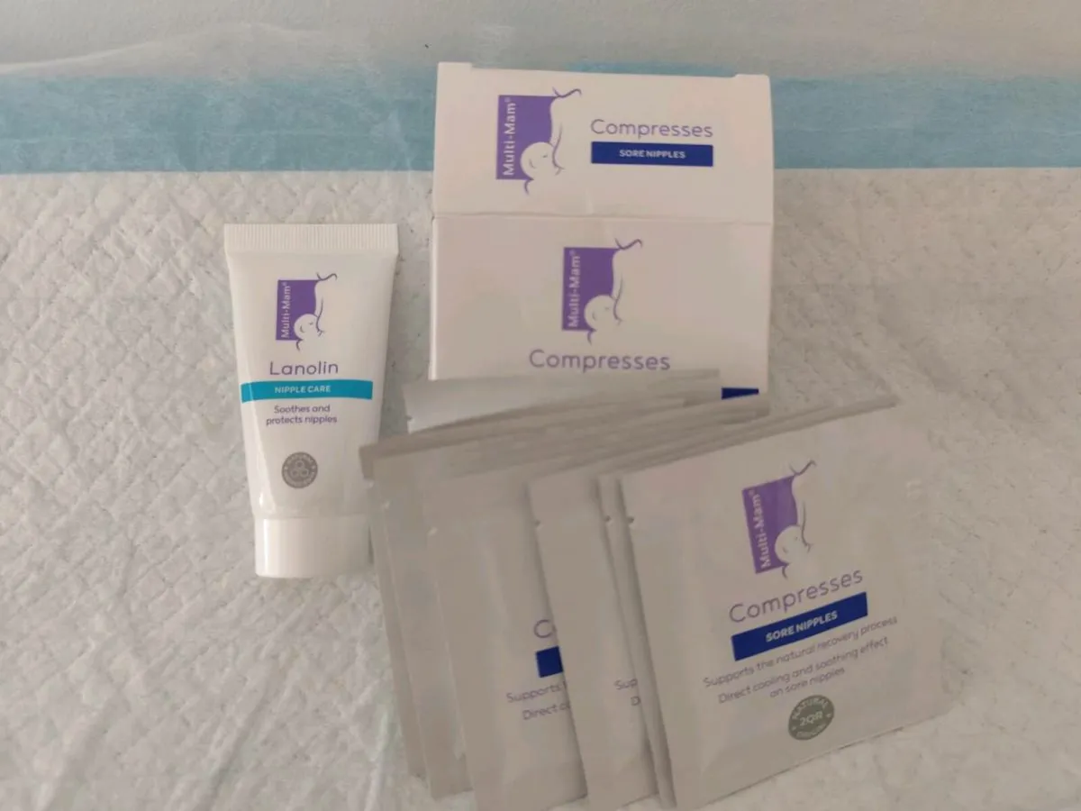 Nipple cream and compress