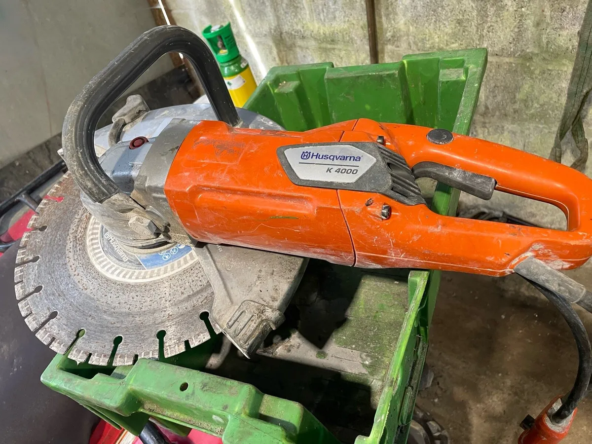 Husqvarna 110v Consaw k4000 - Image 3