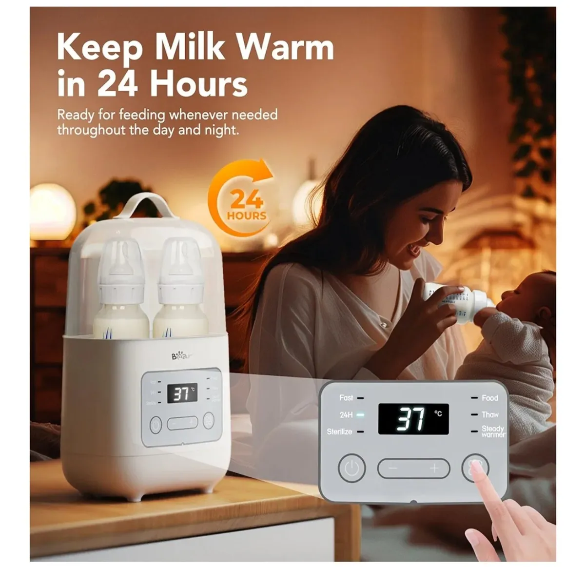Bottle warmer and steriliser - Image 3