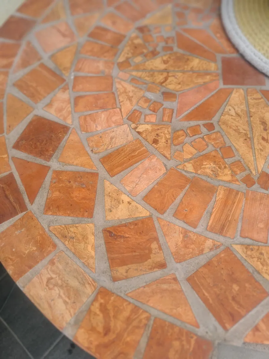 Balcony ceramic tiled table - Image 3