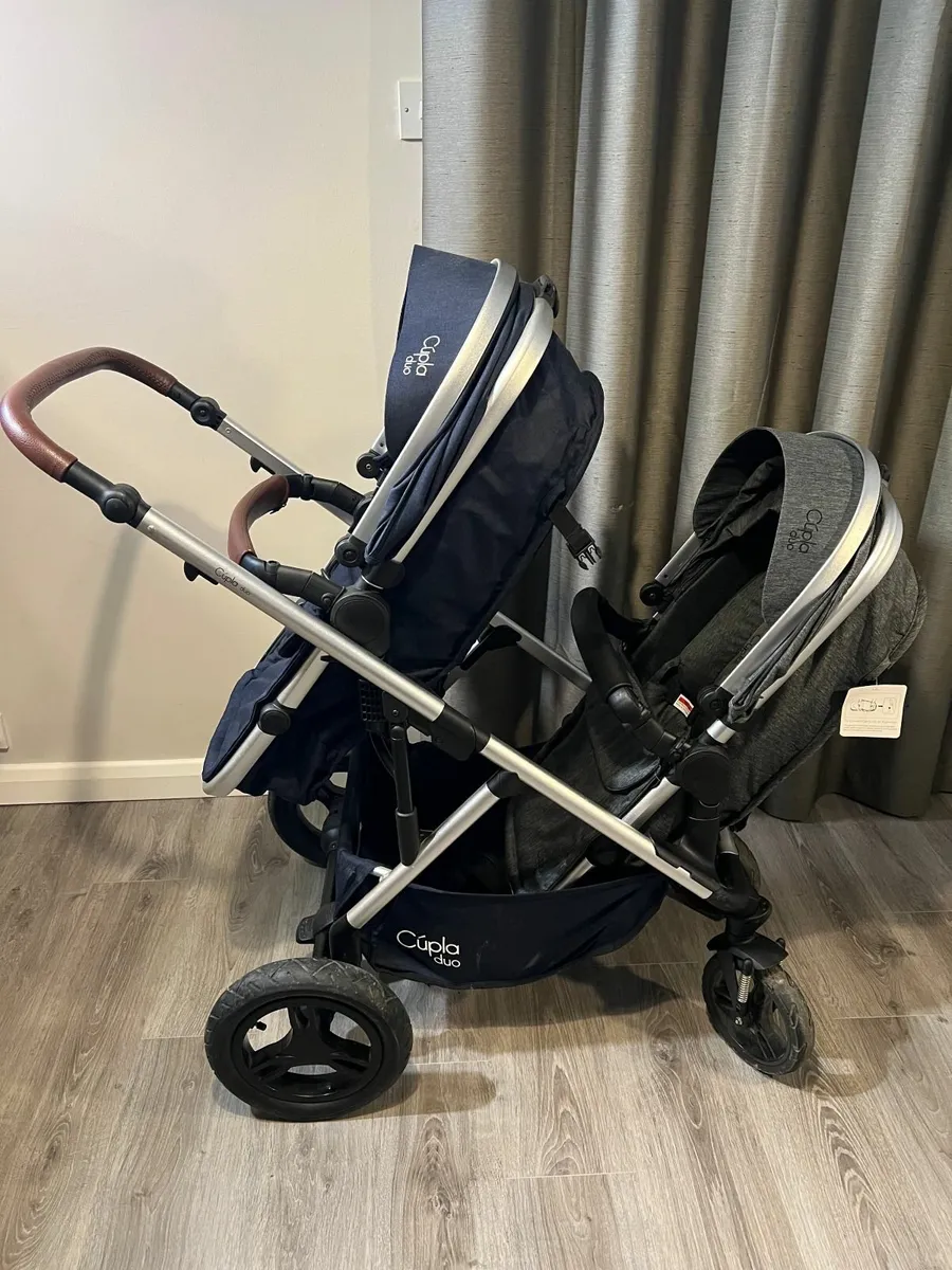 Baby Elegance Cupla Duo Twin & Car Seats - Image 1