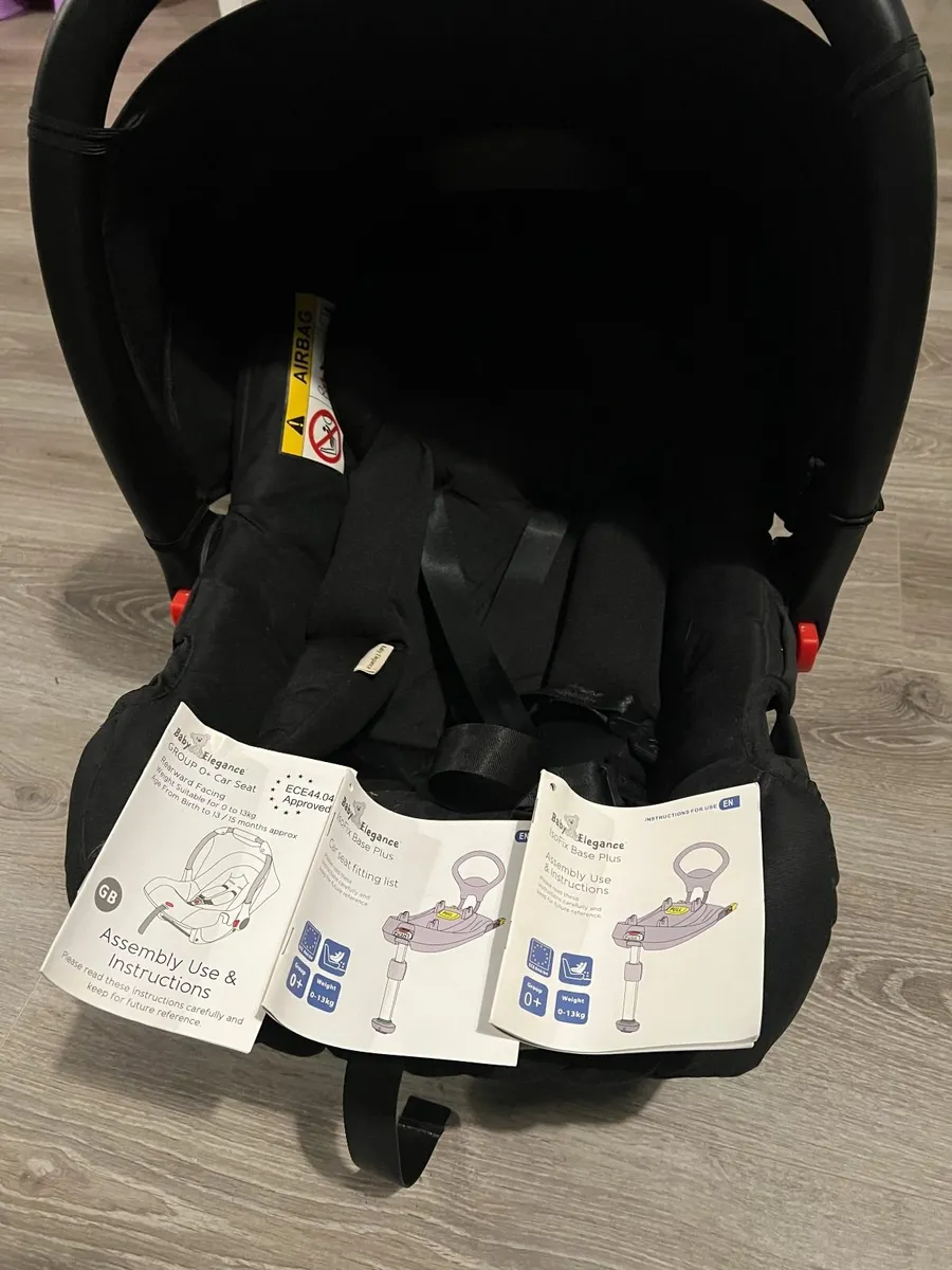 Baby Elegance Cupla Duo Twin & Car Seats - Image 4