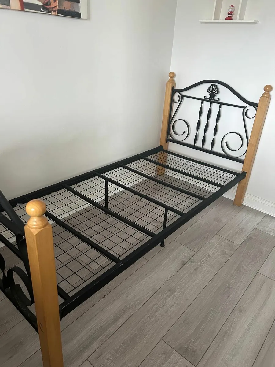 Single Bed & Mattress - Image 1