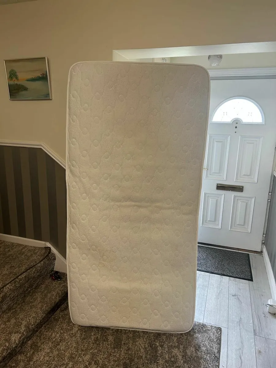 Single Bed & Mattress - Image 2