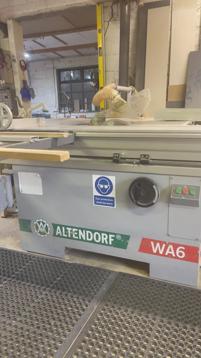 Altendorf wa6 single phase panel saw - Image 1