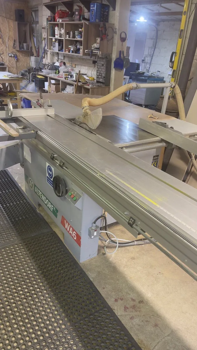 Altendorf wa6 single phase panel saw - Image 2