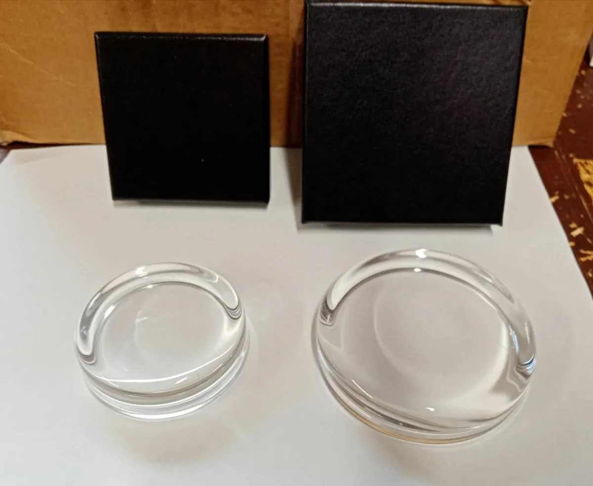 Blank Glass Paperweights suitable for engraving. - Image 2