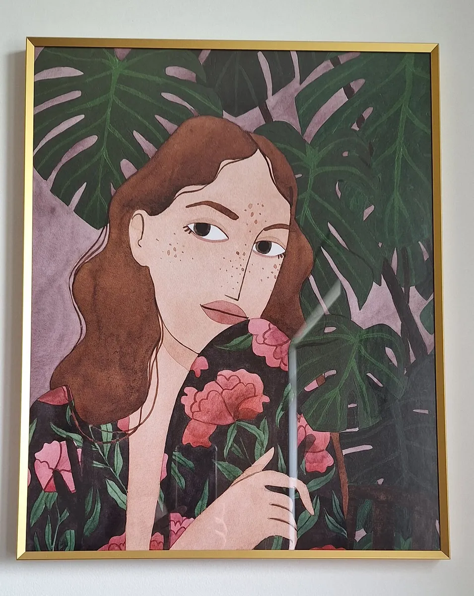 Bruna Mancuso x H&M – Framed Art Print – 41x51 cm - Image 1