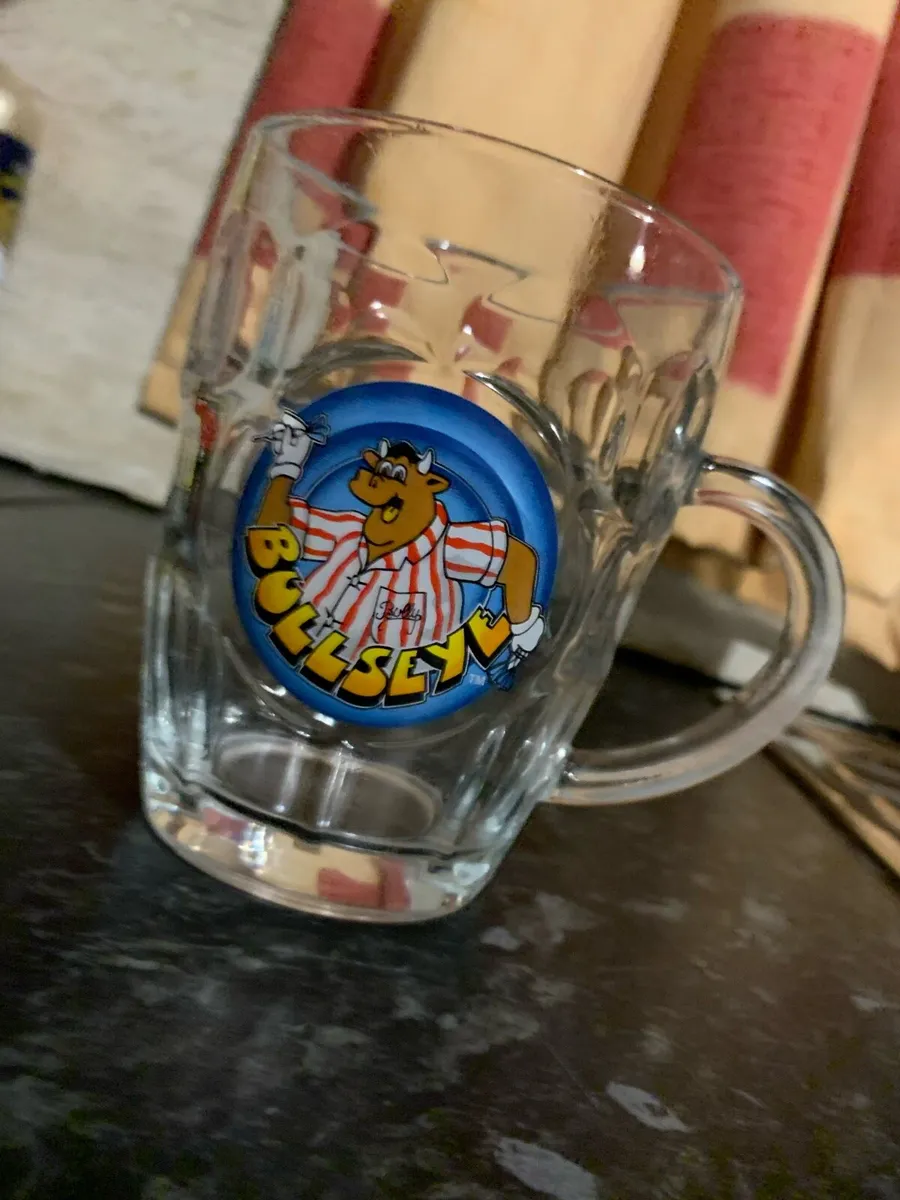 Bullyseye Glass Tankard Rare