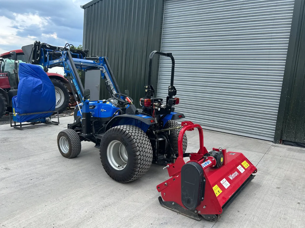 2024 Solis 26 Conpact Tractor with Loader - Image 3