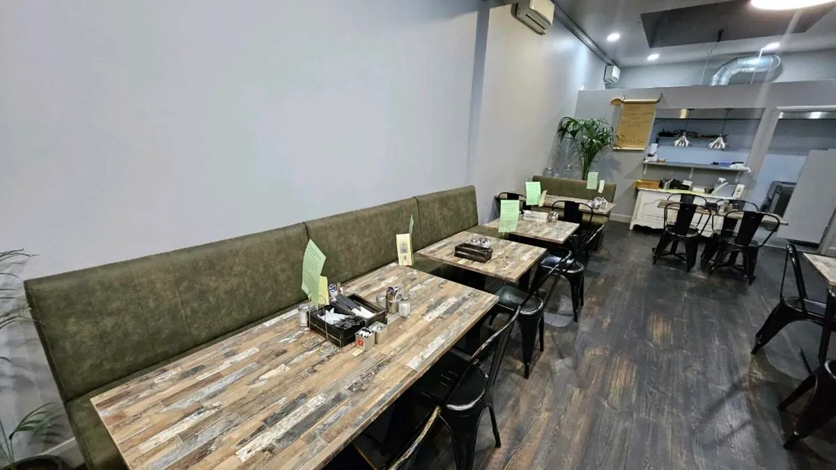 Sofa commercial cafe restaurant - Image 1