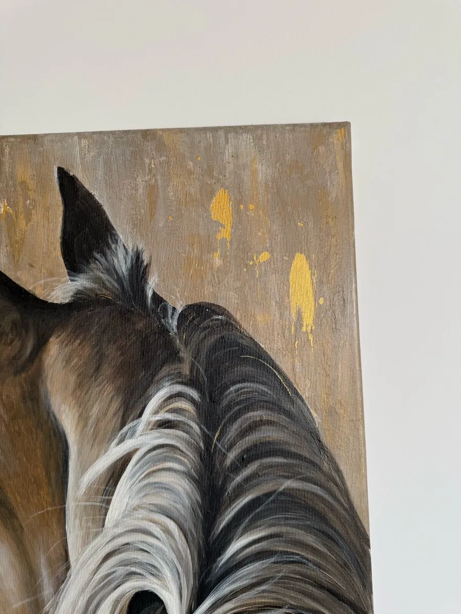 Horse Oil Painting on Canvas 60 x 80cm - Image 3