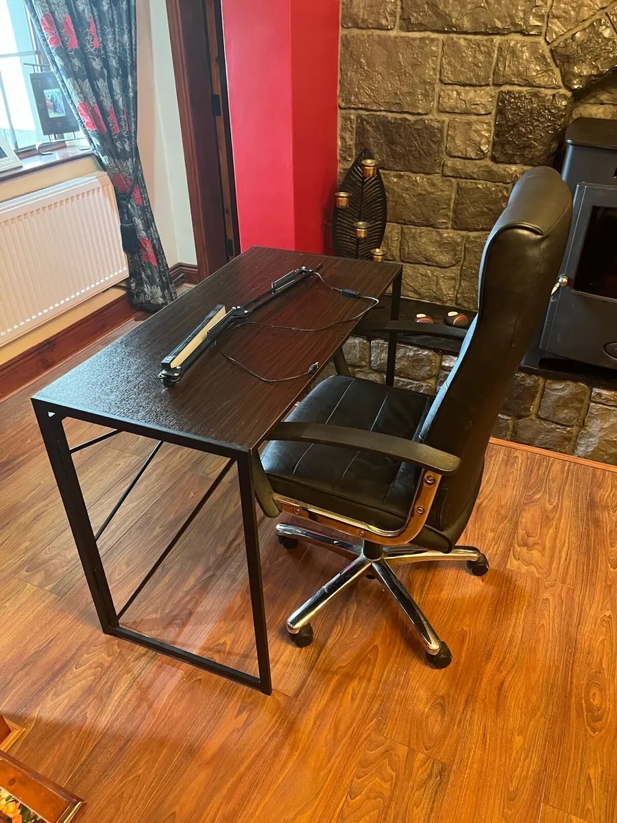 Desk, office chair, usb light (office bundle) - Image 1
