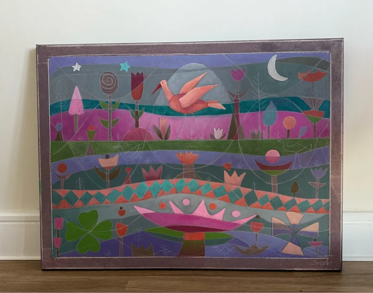 Acrylic painting on canvas 60 x 80 cm - Image 1