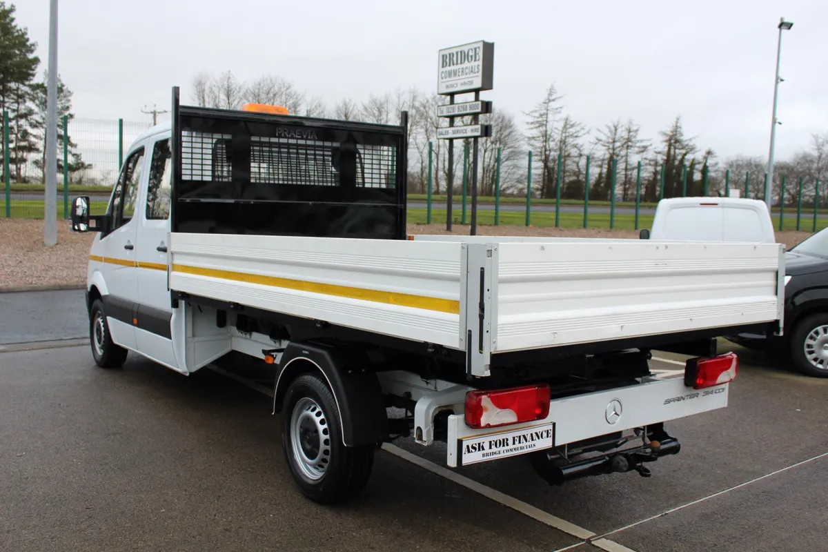 2017 Mercedes-Benz Sprinter 314 Double Cab Tipper - Image 3