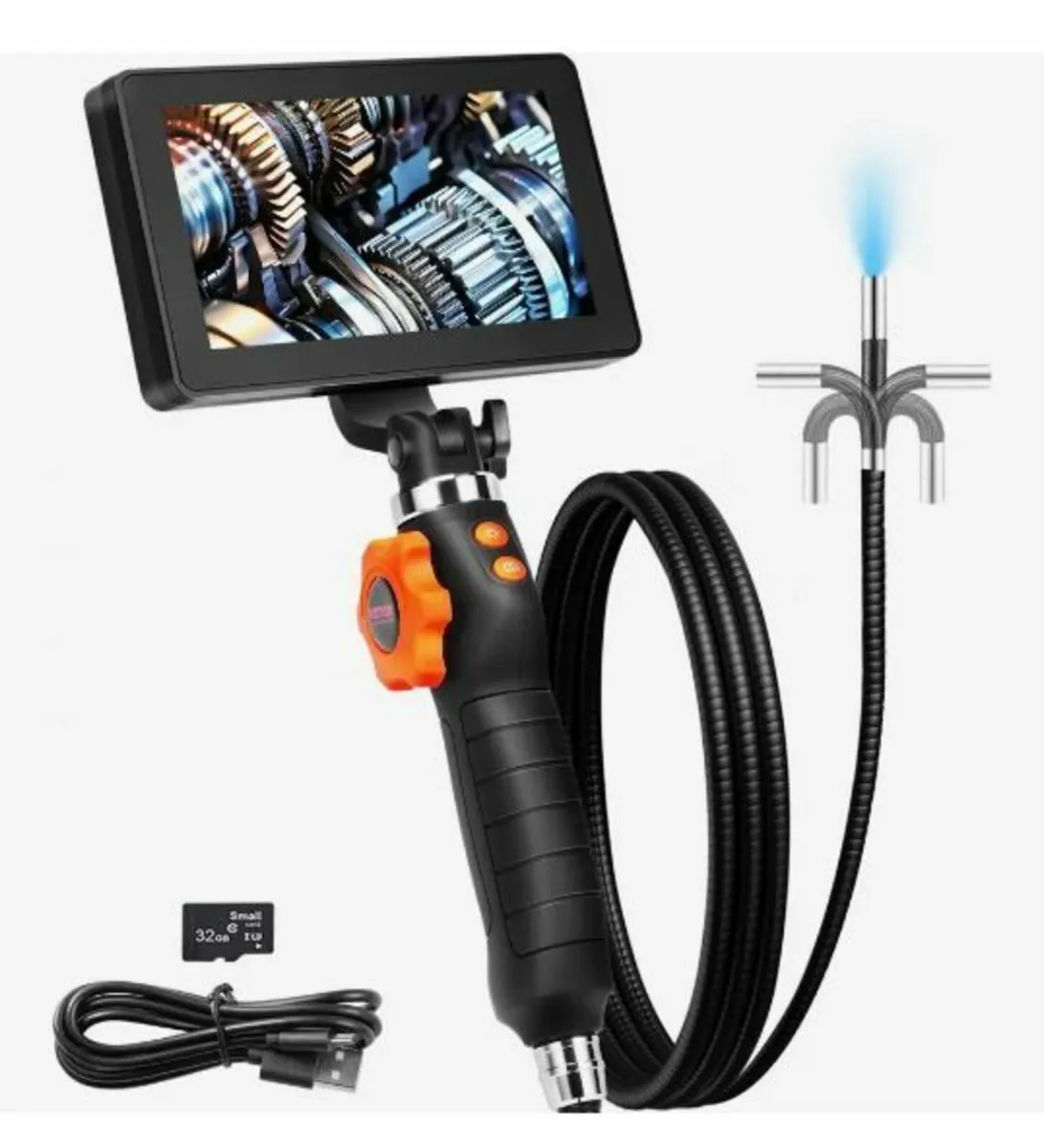 Borescope Endoscope Two-Way 180° Articulating - Image 1