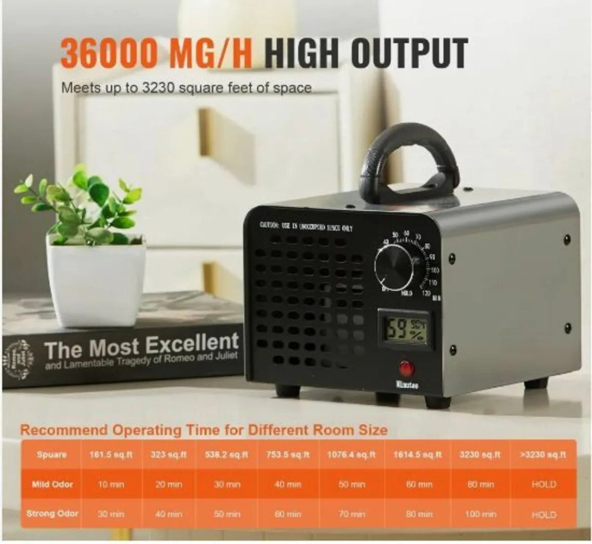 Ozone Generator 36000mg/h Ozone Machine - Image 2