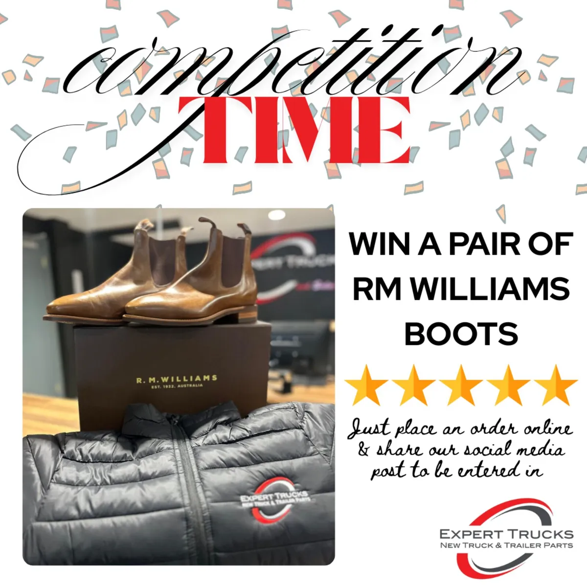 WIN A PAIR OF RM WILLIAMS BOOTS
