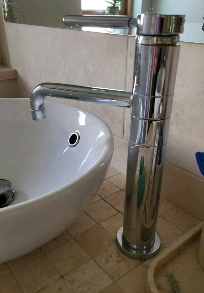 2x Hudson Reed tall basin taps - Image 3
